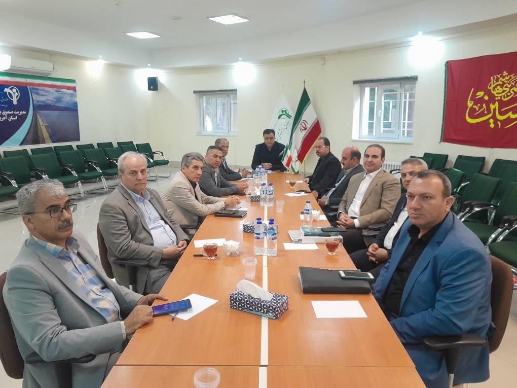 برگزاری نهمین نشست شورای هماهنگی مدیران دستگاه‌های تابعه وزارت تعاون در استان اردبیل