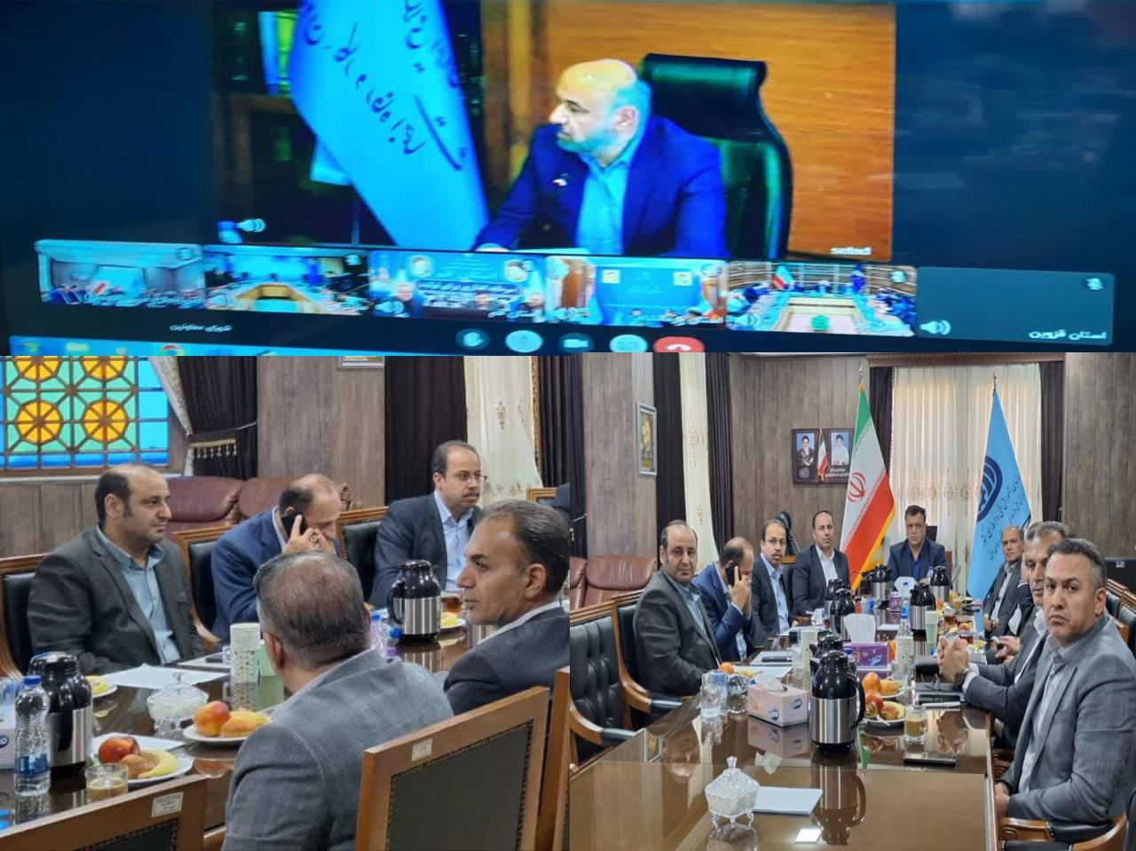 بیست و چهارمین نشست برخط شورای معاونین به ریاست دکتر میدری مقام عالی وزارت تعاون، کار و رفاه اجتماعی