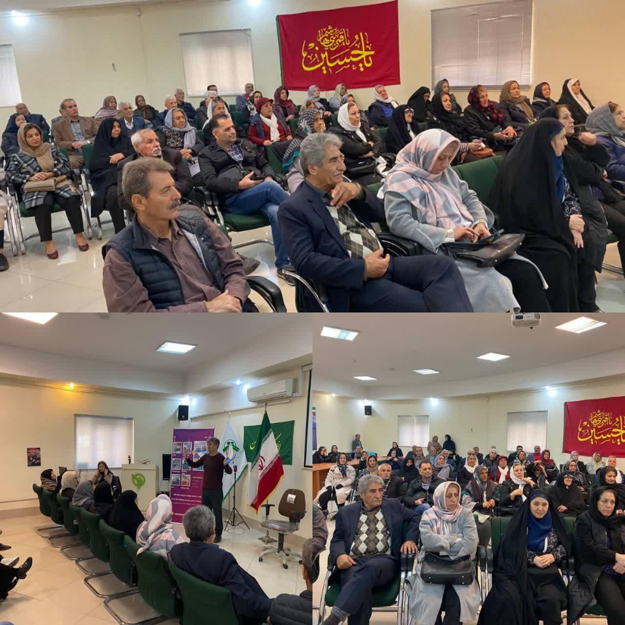 برگزاری کارگاه آموزشی حرکات اصلاحی و سبک زندگی سالم